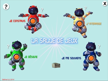 Illustration La salle de jeux